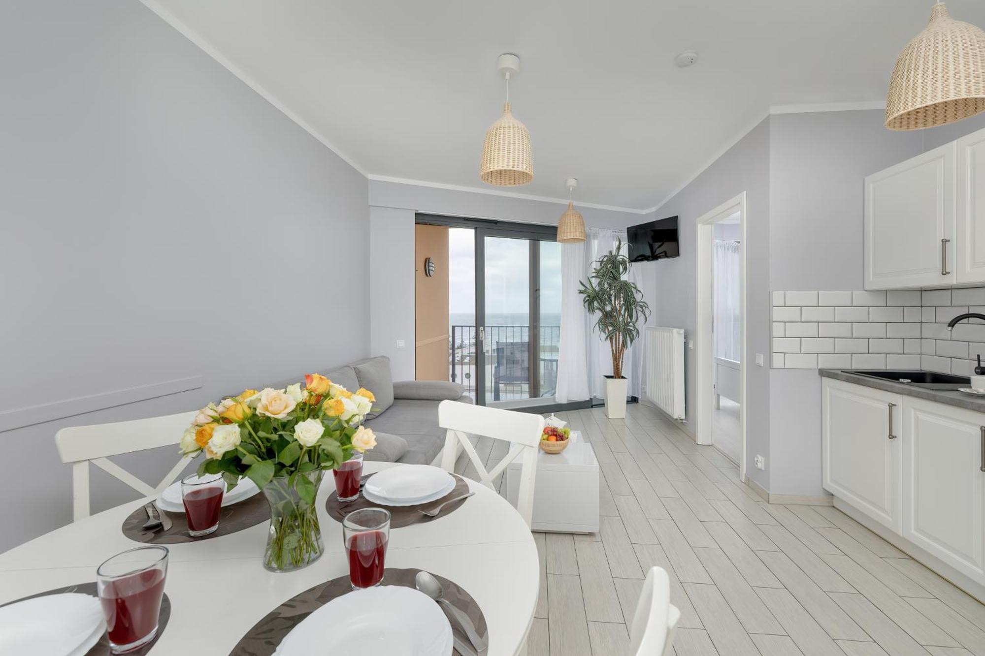 Apartamenty Horyzont Seaview By Rent Like Home Мендзиздроє Екстер'єр фото
